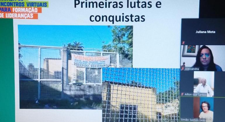 Urbel realiza curso à distância para formação de lideranças da região Leste Reunião on-line