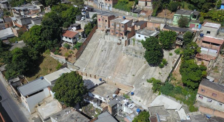 PBH finaliza obra de contenção de encosta na região de Venda Nova