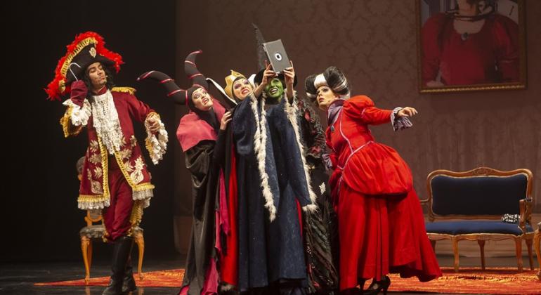 Teatro Francisco Nunes recebe espetáculo infantil “Encontro de Vilões”