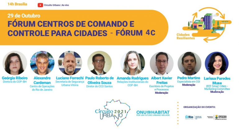 BH realiza Fórum dos Centros de Comando e Controle para Cidades Fórum dos Centros de Comando e Controle para Cidades
