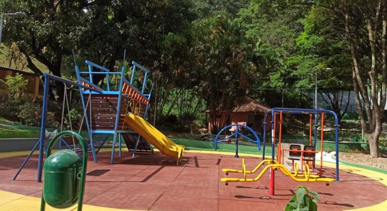 Parque Marcos Mazzoni é reaberto com mais acessibilidade e novos atrativos Parque Marcos Mazzoni é reaberto com mais acessibilidade e novos atrativos