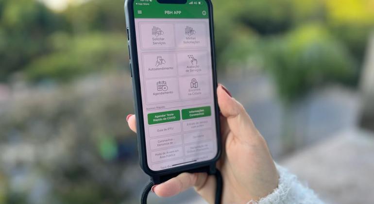 Aplicativo da PBH reúne 130 de serviços que podem ser solicitados on-line
