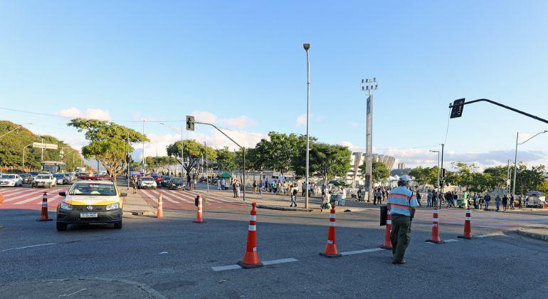 Operação de Trânsito e Transporte para o Jogo Atlético x Palmeiras, no domingo