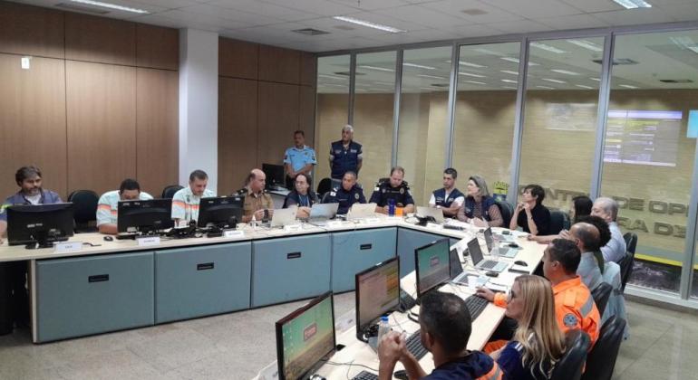 Prefeitura ativa Posto de Comando especial no COP-BH para a 8ª Virada Cultural Prefeitura ativa Posto de Comando especial no COP-BH para a 8ª Virada Cultural