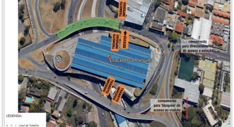 Viaduto Gil Nogueira, na Av. Portugal, será fechado a partir desta segunda-feira