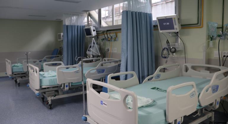 Abertos 10 novos leitos de CTI para mulheres com quadro grave de doenças respiratórias
