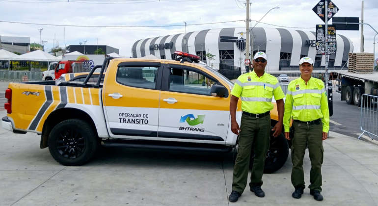 Operação de trânsito para Atlético x Flamengo, na terça-feira (25) 