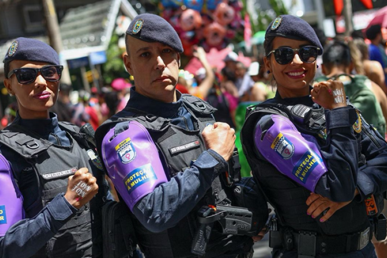 Operação especial da Guarda Municipal combate a importunação sexual durante a folia 