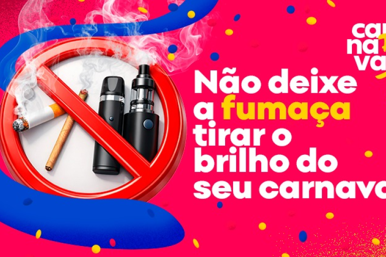 Prefeitura de BH alerta para os riscos do consumo de tabaco no Carnaval