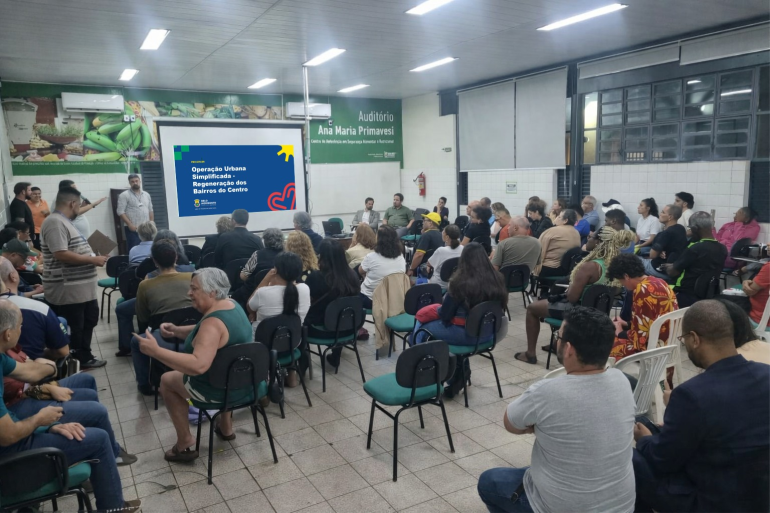 Projeto de requalificação pode impulsionar habitação popular no Centro e bairros próximos