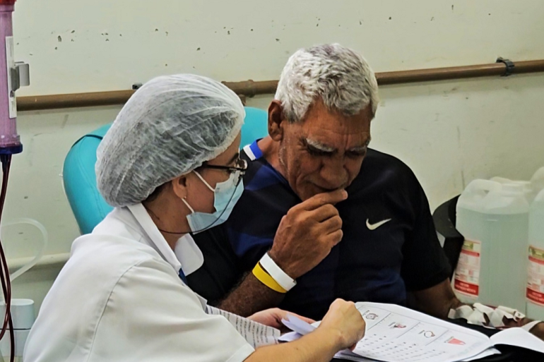 “Projeto Presente Saber” inicia o ano letivo levando a escola até os alunos que fazem hemodiálise