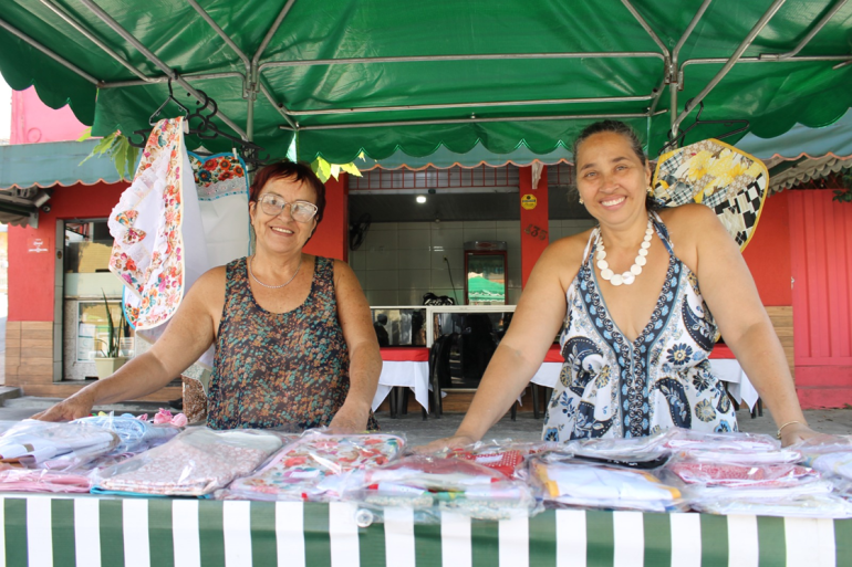 Mulheres se destacam na Feira Afonso Pena e no programa Jornada Produtiva Mulheres se destacam na Feira Afonso Pena e no programa Jornada Produtiva