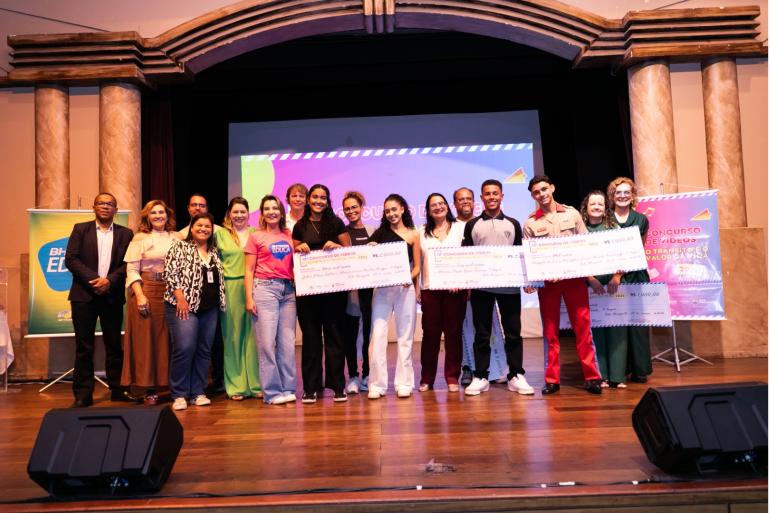 Estudantes de BH foram premiados por vídeos sobre mobilidade urbana