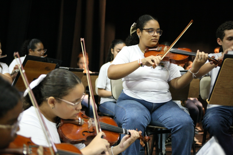 Orquestra Infantojuvenil de BH abre vagas para estudantes da Rede Municipal de Educação