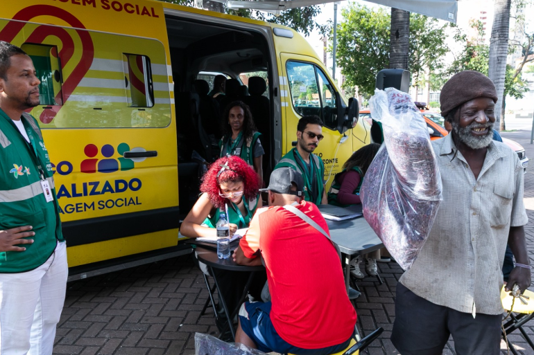 PBH reforça medidas de proteção à população em situação de rua por causa das baixas temperaturas