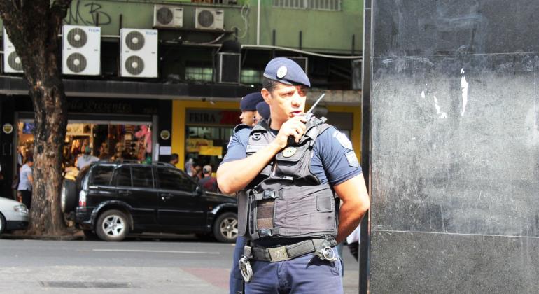 Guarda atuando na Operação Sentinela Operação sentinela aumenta sensação de segurança nas ruas