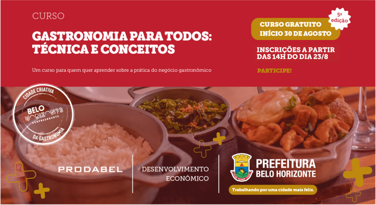 CURSO GASTRONOMIA PARA TODOS: TÉCNICA E CONCEITOS CURSO GASTRONOMIA PARA TODOS: TÉCNICA E CONCEITOS