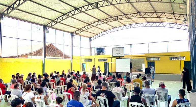 Reunião com moradores Assembleia Izidora