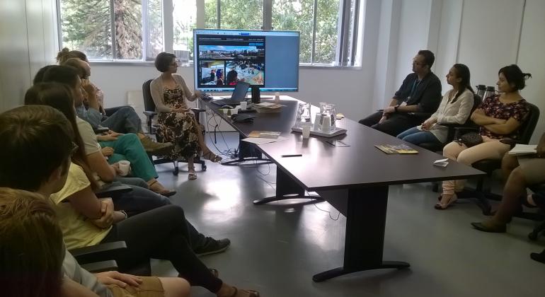Programa de Voluntariado Internacional inicia sua 12ª edição Joana Vieira, voluntária na Fundação Municipal de Cultura, fala experiência em voluntariado. Foto: Divulgação PBH
