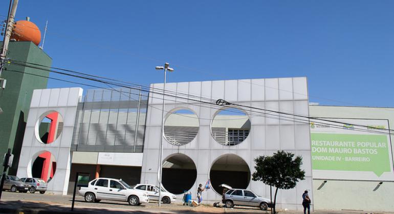 Fachada do Restaurante Popular do Barreiro