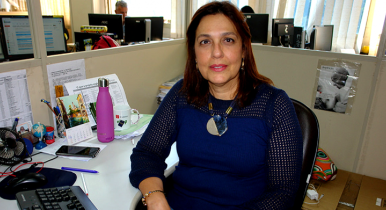 Mapeamento é ferramenta indispensável à prestação de serviços aos moradores e ao funcionamento da capital. Foto: Divulgação/PBH Superintendente de Geoprocessamento Corporativo da Prodabel, Karla Borges.