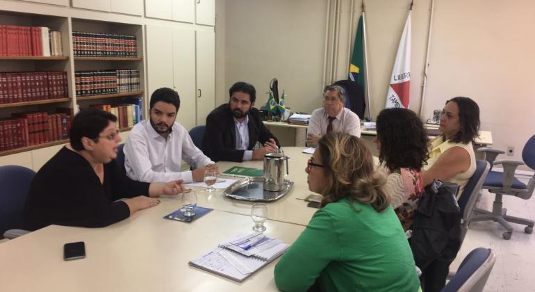 Reunião entre Subsecretaria Municipal de Desenvolvimento Econômico, Coordenadoria da Juventude e Superintendência Regional do Trabalho em MG