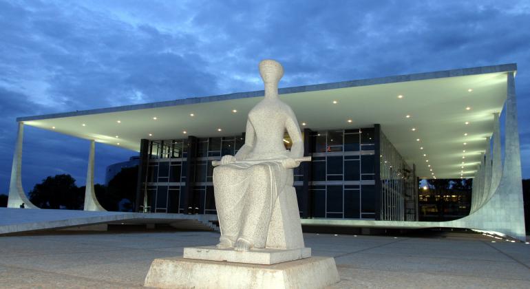 Edifício do Supremo Tribunal Federal, em Brasília.