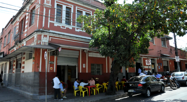 Bar do Bolão, local conhecido no bairro Santa Tereza, região Leste de BH. 
