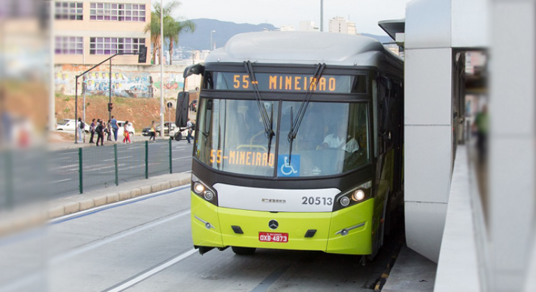 Imagem da Linha 55 MOVE Mineirão