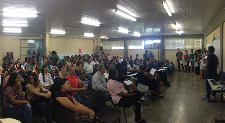 Cursos de capacitação oferecidos pela Prodabel formaram 119 pessoas no dia 20 de março. Foto: Divulgação PBH Mais de 100 pessoas formaram nos cursos de capacitação da Prodabel oferecidos em 2018 no dia 20 de março.