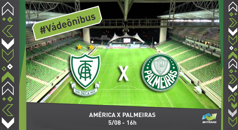 BHTrans realiza operação de trânsito para Jogo América x Palmeiras, no domingo Foto do Estádio Independência ao fundo.