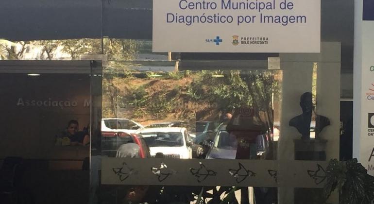 Fachada do Centro Municipal de Diagnóstico por Imagem