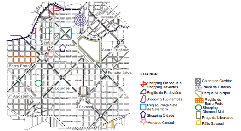 Operação especial de trânsito para o final de ano Mapa da operação de trânsito