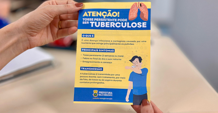 Prefeitura de Belo Horizonte intensifica ações para alertar sobre a tuberculose