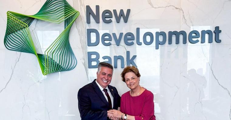 Prefeito Álvaro Damião garante R$ 1 bilhão para Novo Anel junto ao banco do Brics