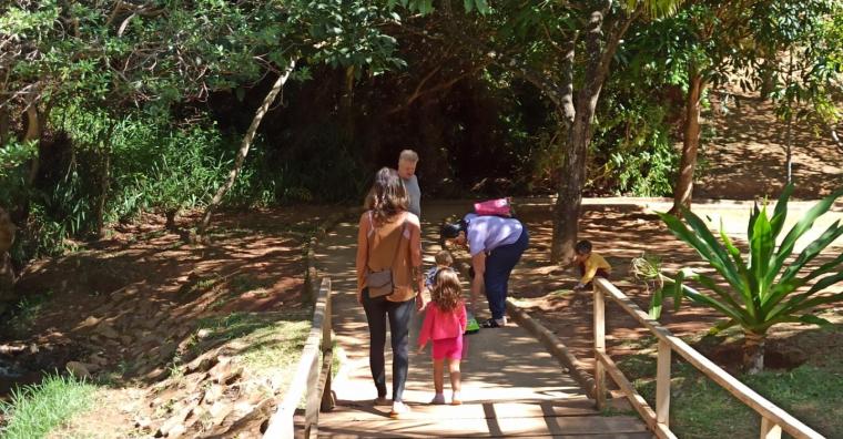 Trilha guiada é opção para contemplar o Parque Aggeo Pio Sobrinho no sábado (28)