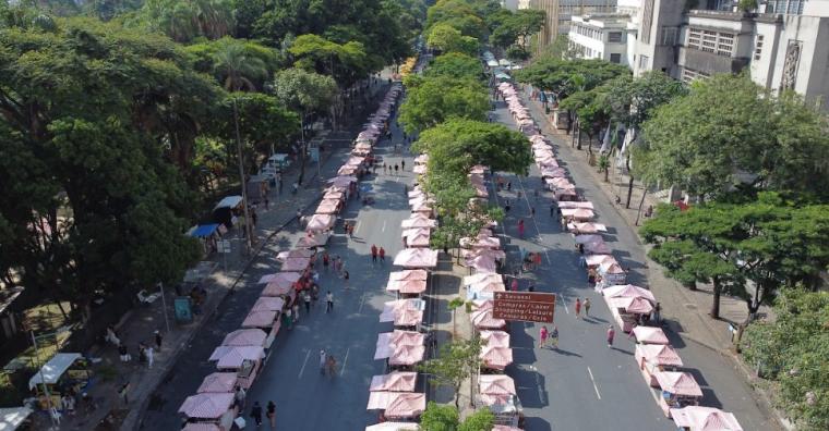 Devido ao Desfile da Independência, Feira da Afonso Pena não vai funcionar neste domingo (7)