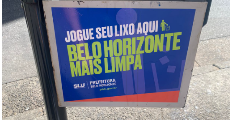 Cestos de lixo estão sendo trocados ou recuperados pela PBH