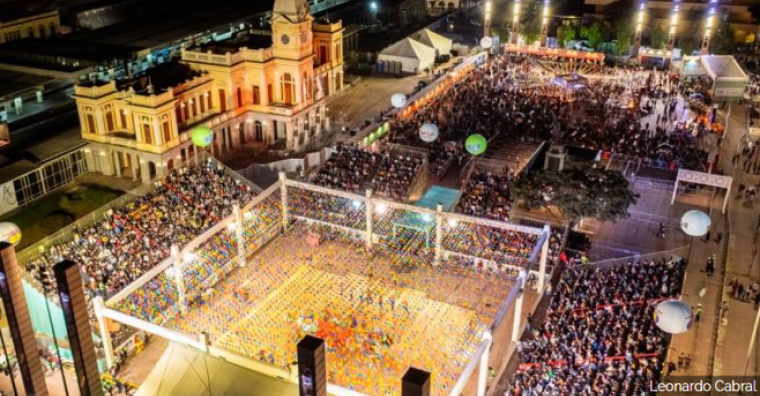 Arraial de Belo Horizonte na Praça da Estação