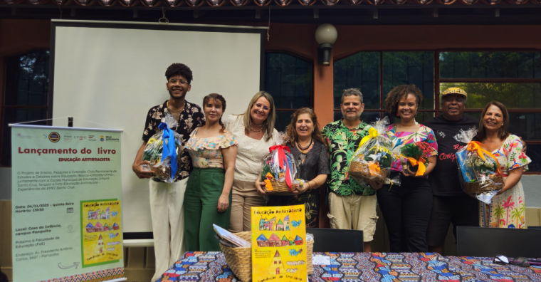Emei Santa Cruz lança livro inédito sobre educação antirracista