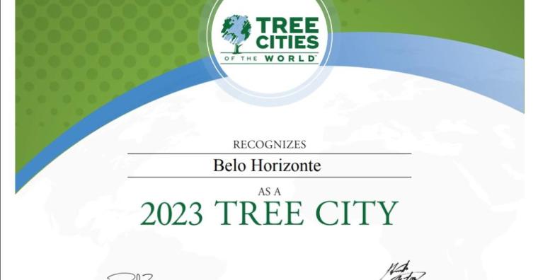 Belo Horizonte é reconhecida como ‘Cidade Árvore do Mundo’