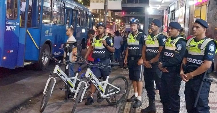 Requalificação do Centro aumenta em 90% efetivo da Guarda Municipal nas ruas