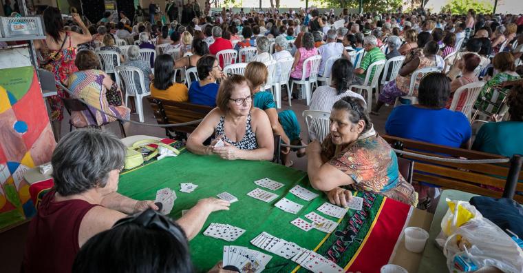Atividades no Centro de Referência da Pessoa Idosa