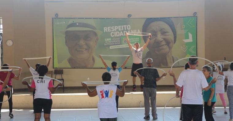 Atividades no Centro de Referência da Pessoa Idosa