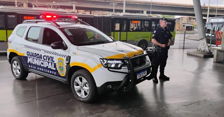 Guarda Civil Municipal atua para proteção dos usuários em estações dos principais corredores de BH