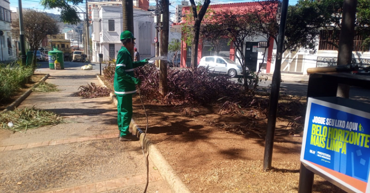 Prefeitura de BH faz manutenção contínua de praças