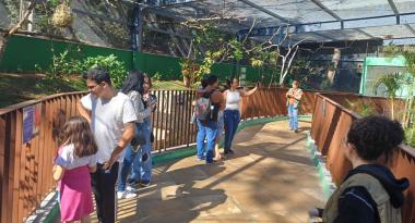 Recinto de Imersão de Aves do Zoológico poderá ser visitado neste domingo (24)