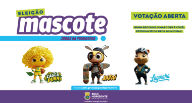 Votação aberta para escolha de mascote dos Jogos da Primavera 2025