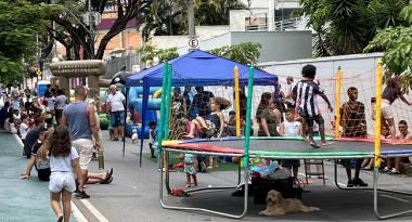 A Rua é Nossa é realizada aos domingos