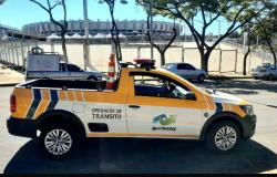 Operação de trânsito e transporte para o Arraial de Belô, no Mineirinho